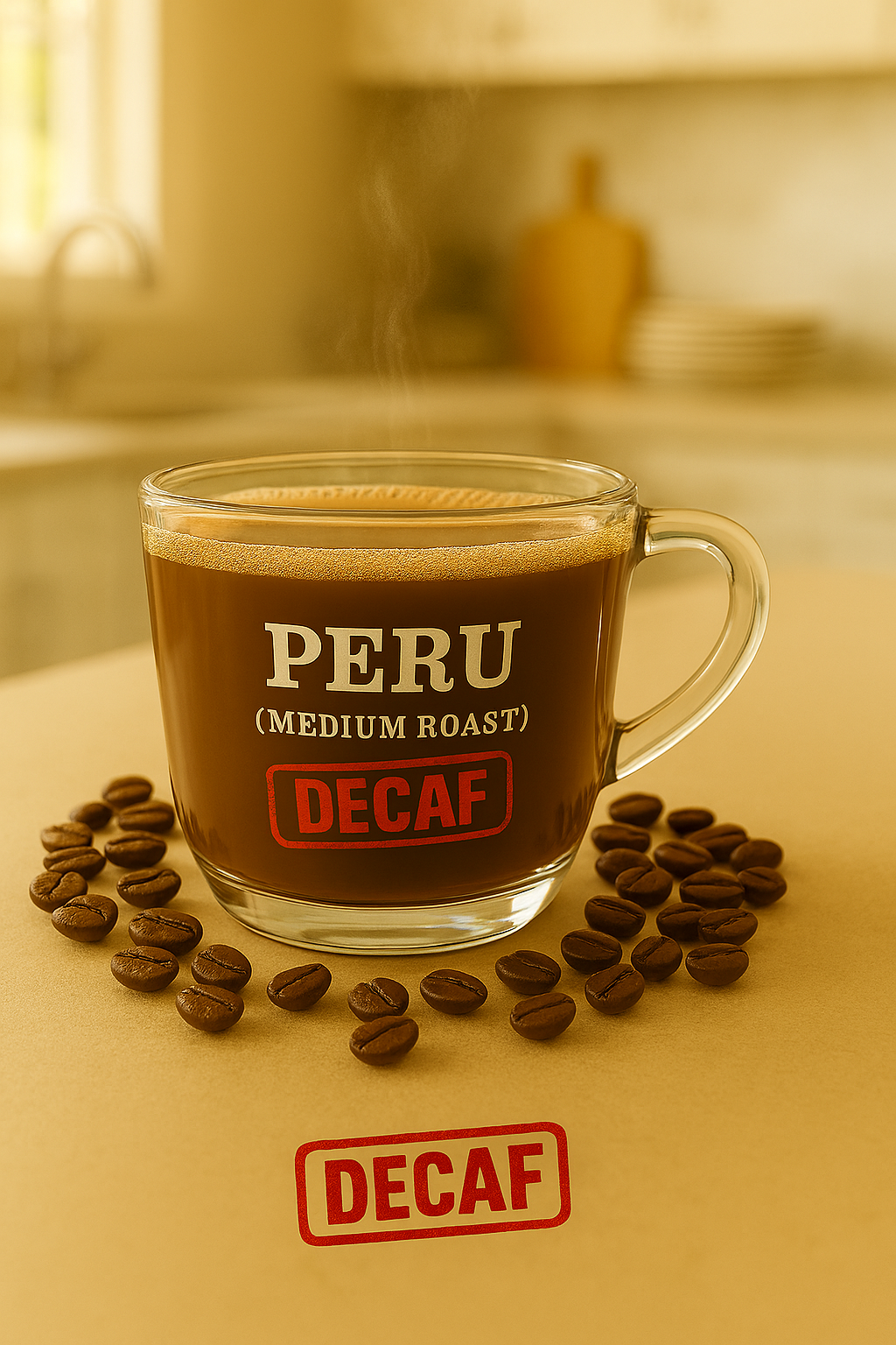 DECAF SINGLE SERVE CUPS (12)